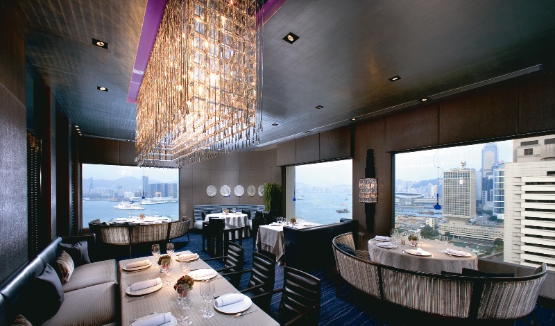 Pierre restaurant at Mandarin Oriental, Hong Kong